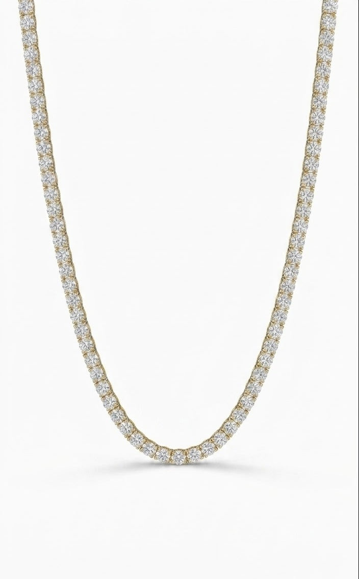 Tennis Necklace 7 CT. T.W. Natural Diamonds